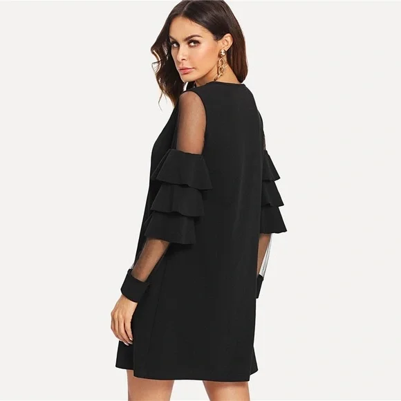 SHEIN Ruffle Dress L - Picture 2 of 9
